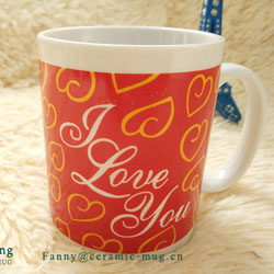 Love Logo Ceramic Mugs