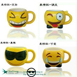Expression cups Ceramic mugs