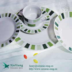 Chinese ceramic dinnerware