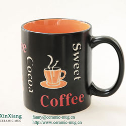 Relief Sweet Ceramic Coffee Mugs