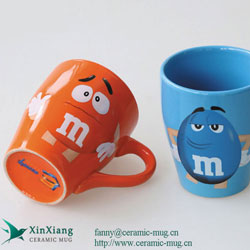 Decal Printing Ceramic Tea Mugs