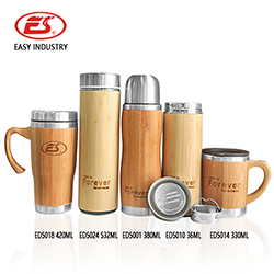 New design excellent ceramic bamboo cover mugs, ceramic bamboo cover tumbler with engraved logo