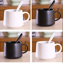Black And White Glazed Stoneware Mug Ceramic Coffee Mug 