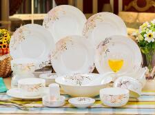 Jingdezhen Ceramic tableware 28 bone china tableware