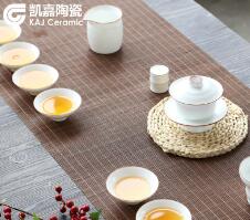 Dingyao tea set cover bowl hawkbeak justice cup