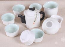 Snow glaze tea set Kungfu ceramic set