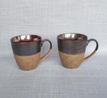 European style ceramic cup metal glaze ceramic mug