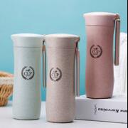 new design arsto cup biodegradable wheat straw fiber water bottle