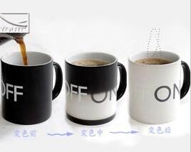 Onoff creative ceramic color cup