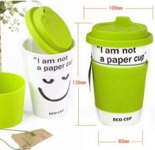 Eco environmental ceramic cup