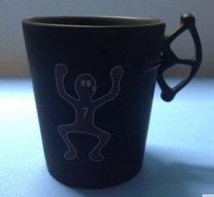 Fashion coffee cup matte ceramic cup